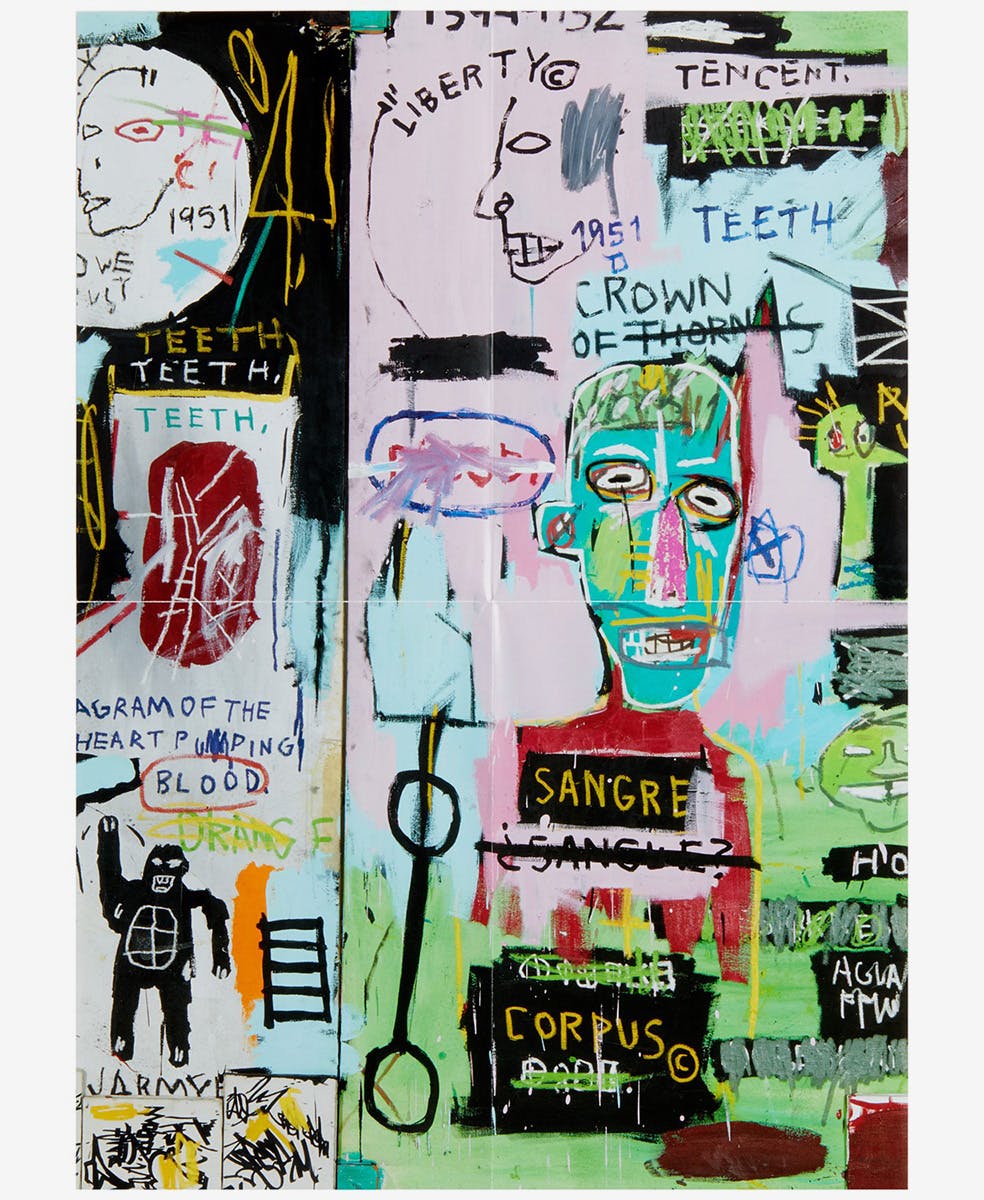 jean michel basquiat uno cards mattel