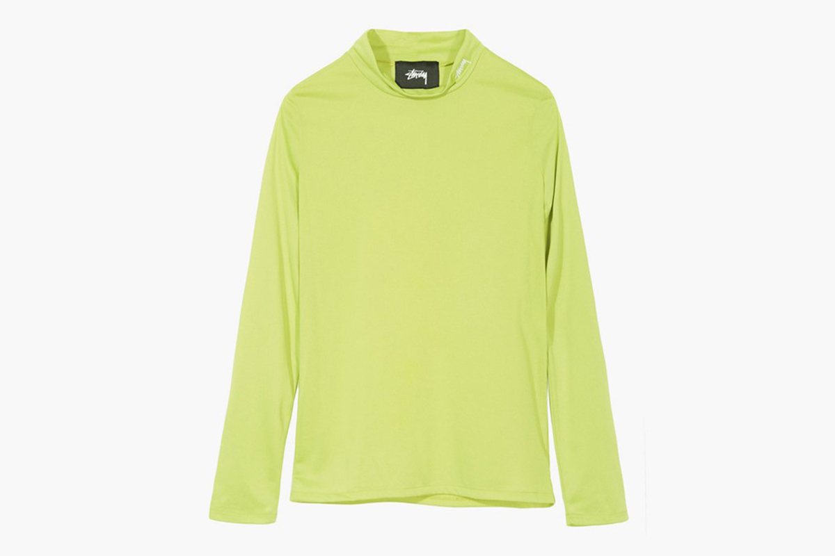 stussy anna tissue long sleeve 214454 0412 lime Nike Stüssy The North Face