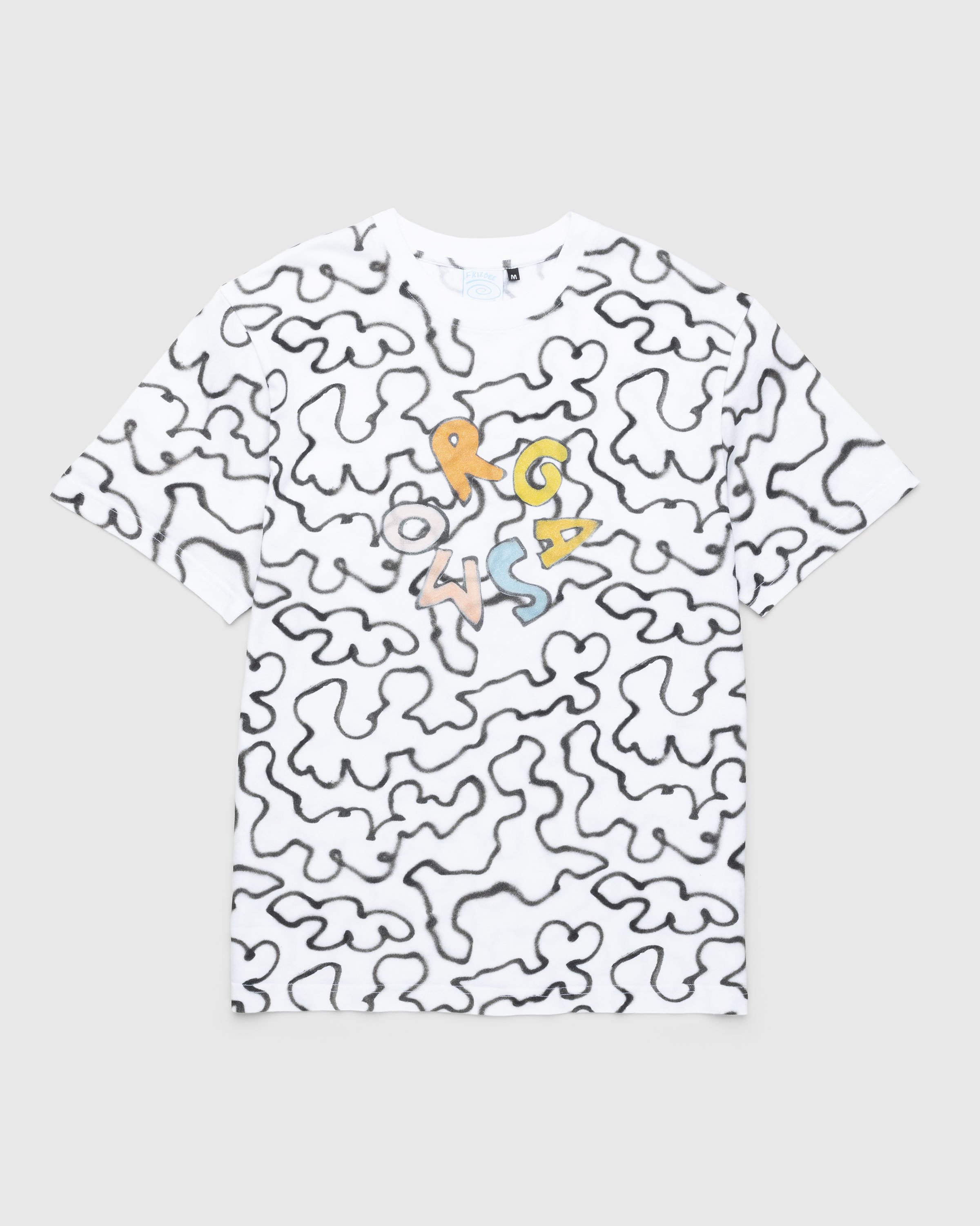 Carne Bollente x Frizbee Ceramics - Orgasm Twister T-Shirt White - Clothing - Multi - Image 1