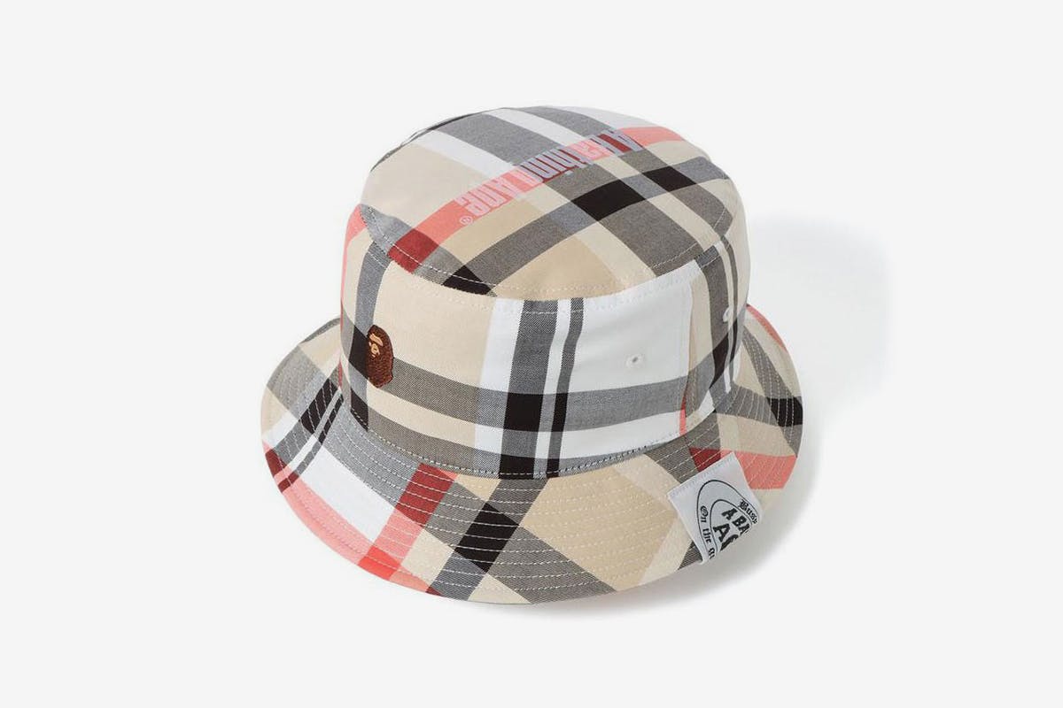 bape burberry check collection