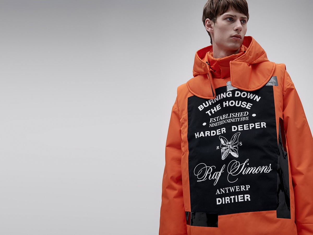 templa outerwear brand under the radar Raf Simons