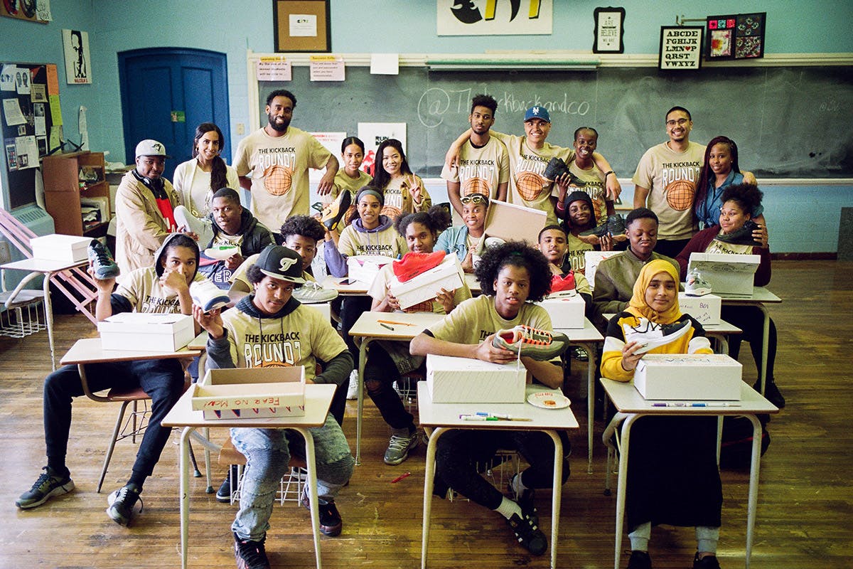 meet kickback toronto sneaker charity redefining nice kicks Air Jordan The Kickback identity & representation