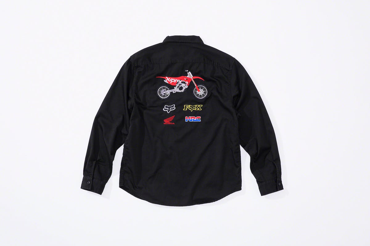 Supreme x Fox Racing collaboration available now