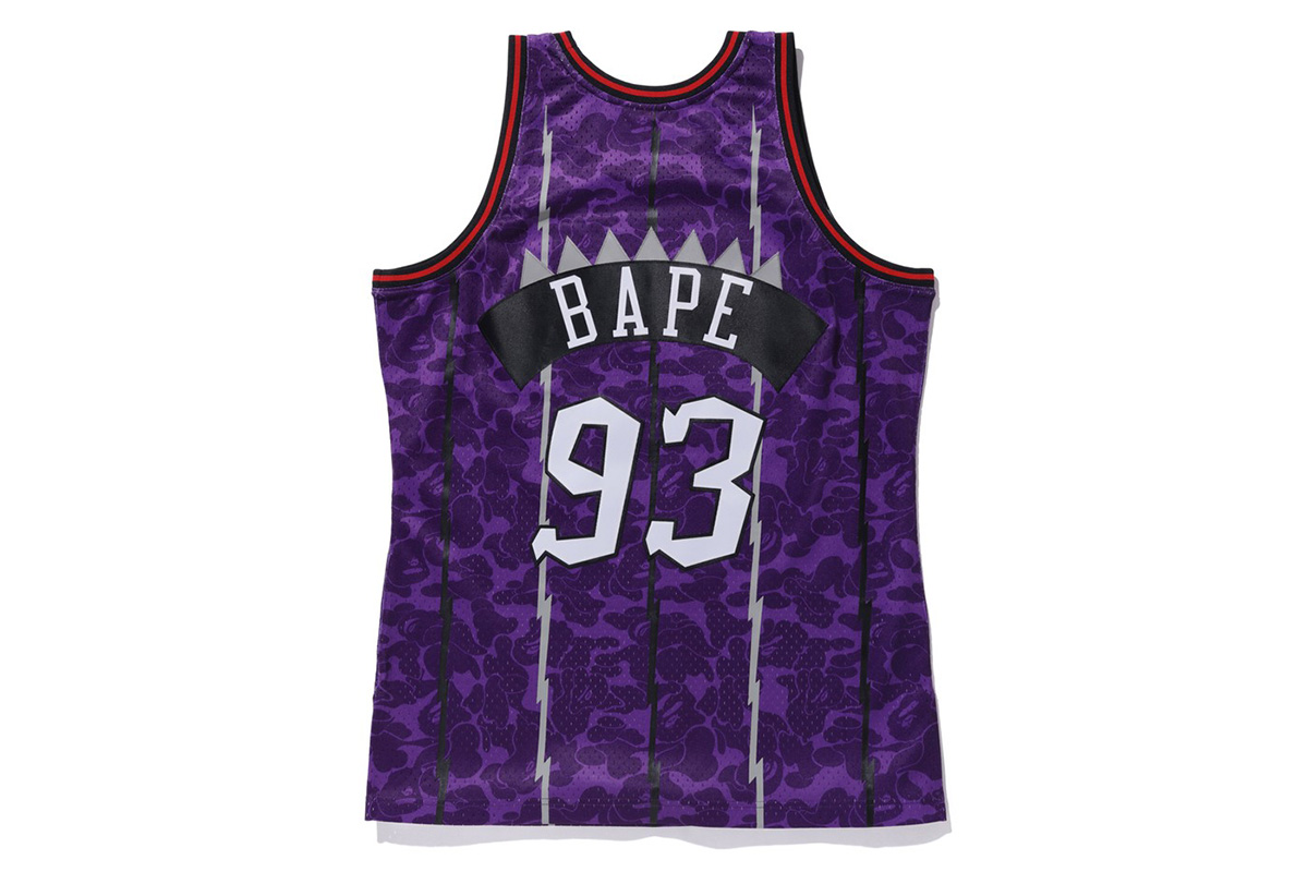 BAPE x Mitchell & Ness Los Angeles Lakers Jersey Purple – Pure Soles PH