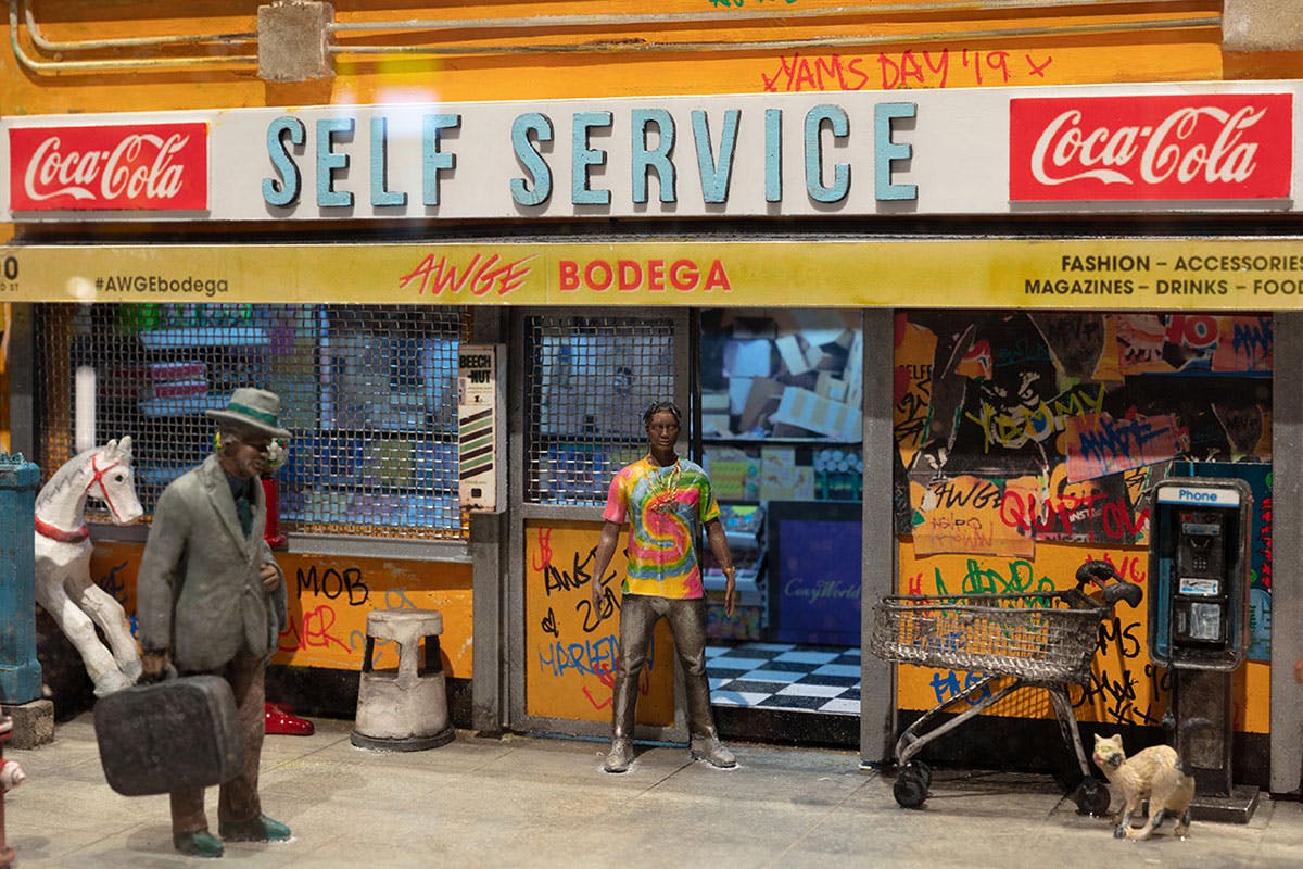 A$AP Rocky's AWGE Selfridges store