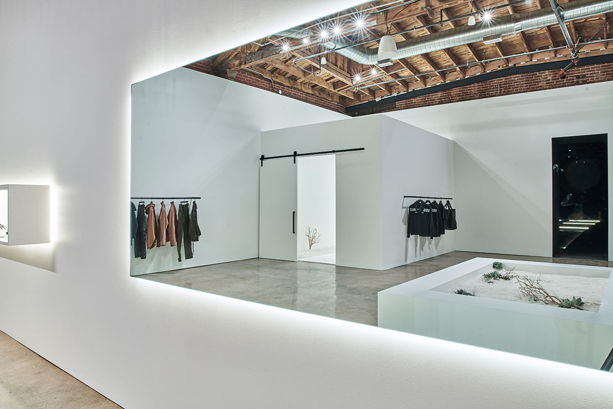 Fear of God pop-up in Downtown Los Angeles