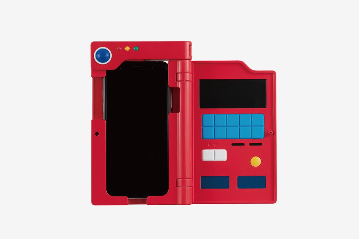 Premium Bandai Pokémon Pokedex iPhone case red