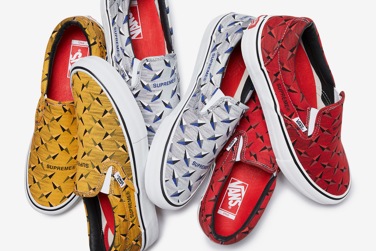 supreme vans every collaboration history 2019