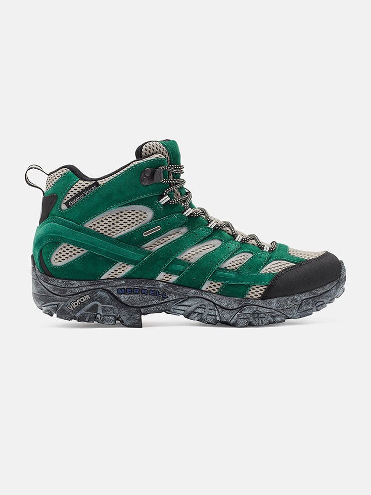 Outdoor Voices x Merrell Moab 2 Mid green