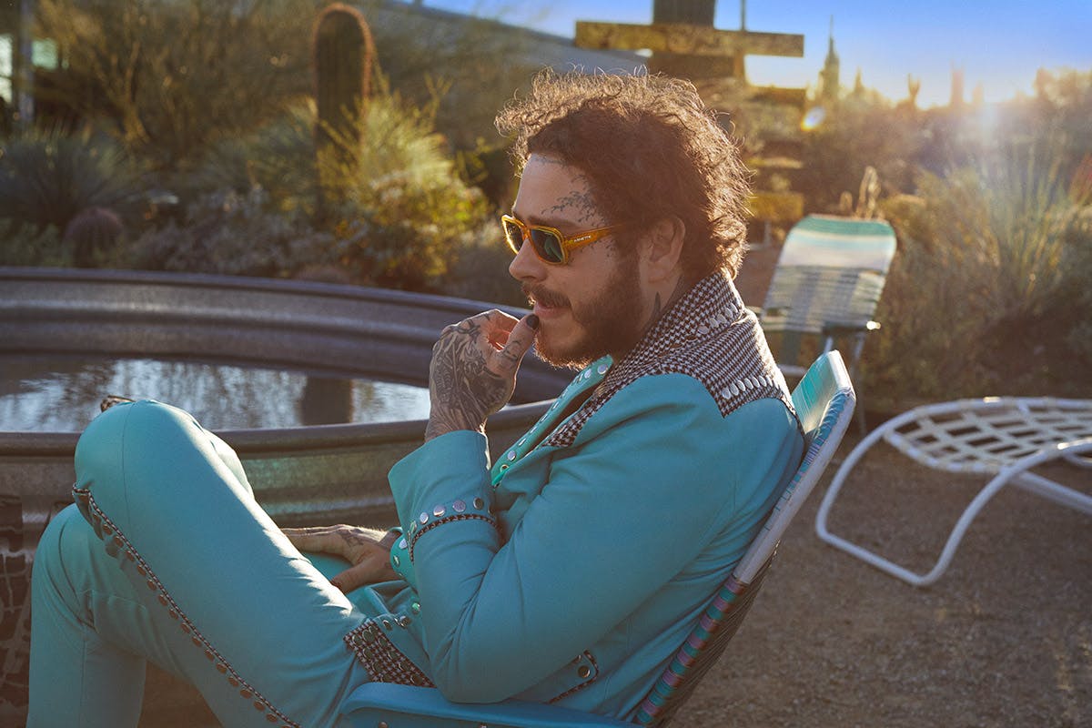 post malone posty fest arnette sunglasses