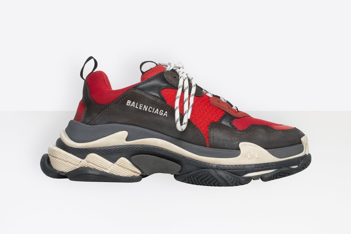 Balenciaga Speed Trainer 'Grey Red' - Sneaker | Pre-owned & Certified | used Second Hand | Mens