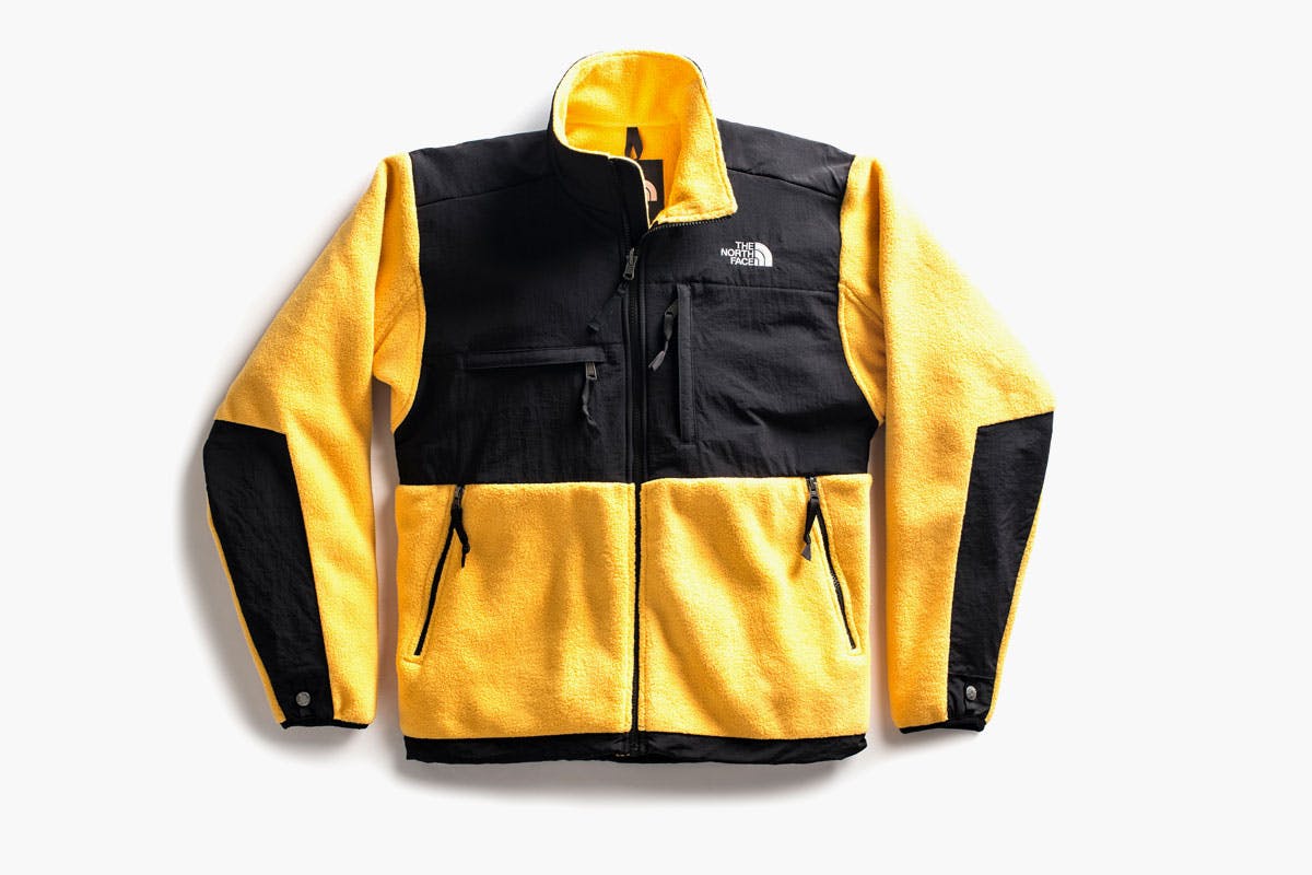 the north face denali fleece details