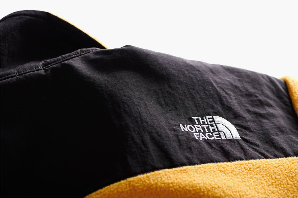 the north face denali fleece details