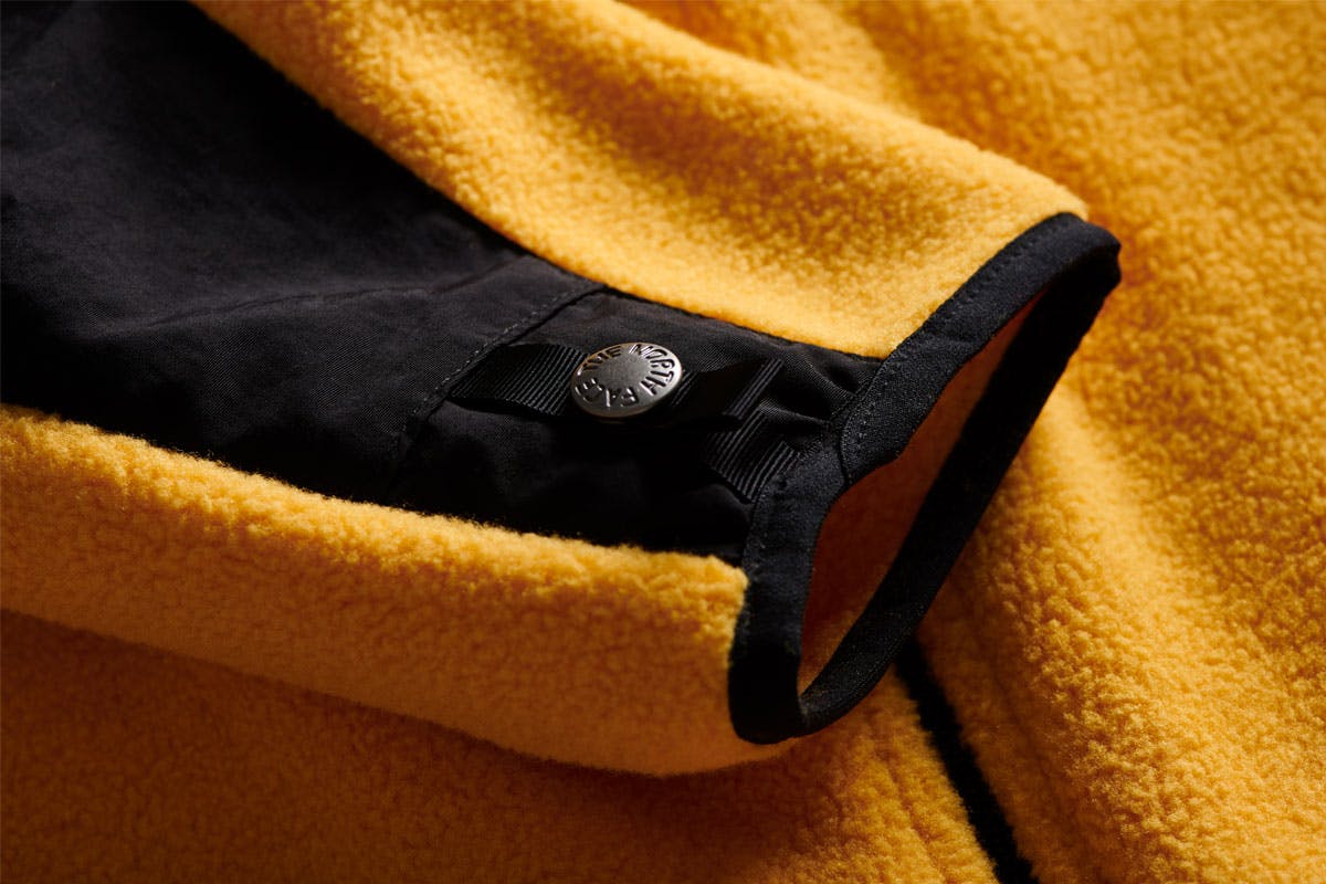 the north face denali fleece details