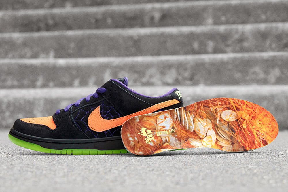 Nike Nike Dunk SB Low Orange Flash Halloween Available For