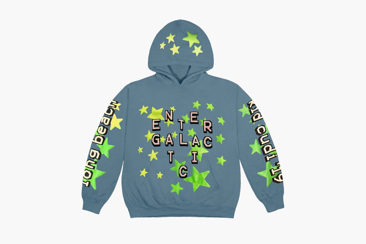 CPFM × Kid Cudi For Motm Iii Blue Hoodie | WHAT'S ON THE STAR?