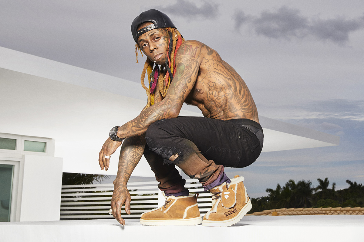 Lil Wayne BAPE x UGG FW19