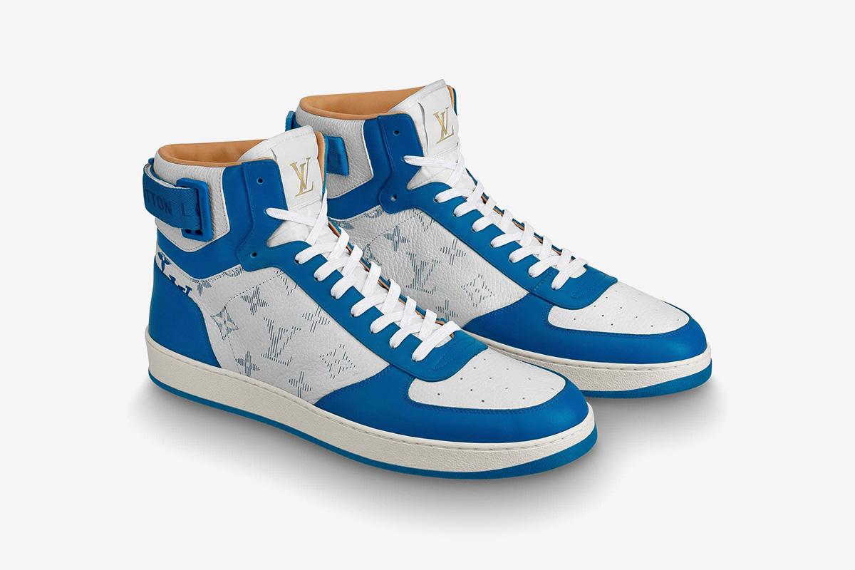 You can purchase the Louis Vuitton Luxembourg and Rivoli sneakers at
