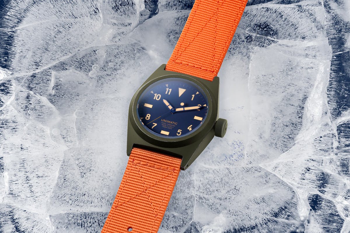 Unimatic x Nigel Cabourn U2-NC Watch