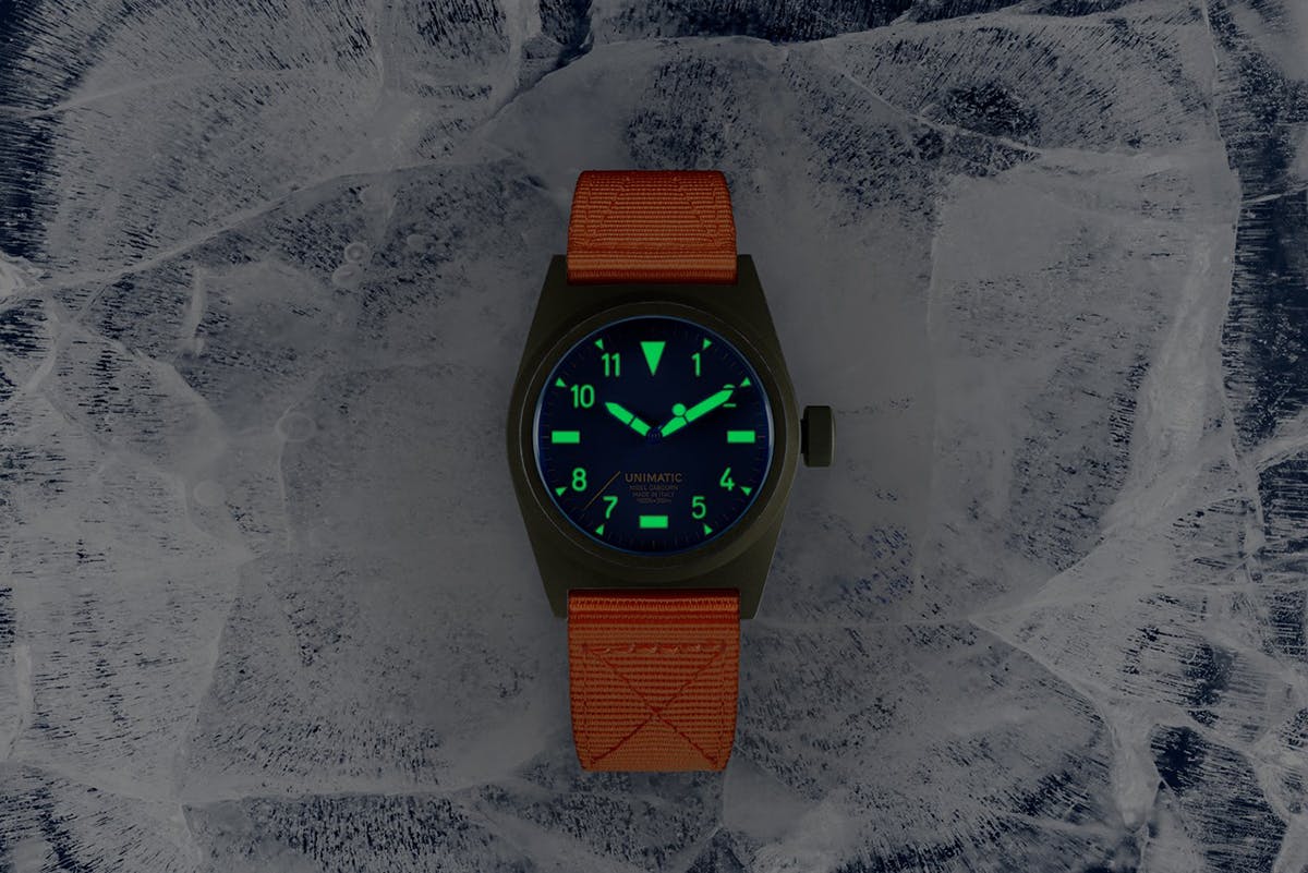 Unimatic x Nigel Cabourn U2-NC Watch