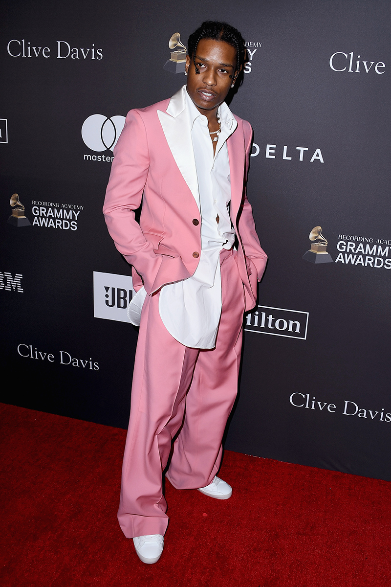 Was A$AP Rocky's Pink Loewe Tux His Wildest Look of 2019?