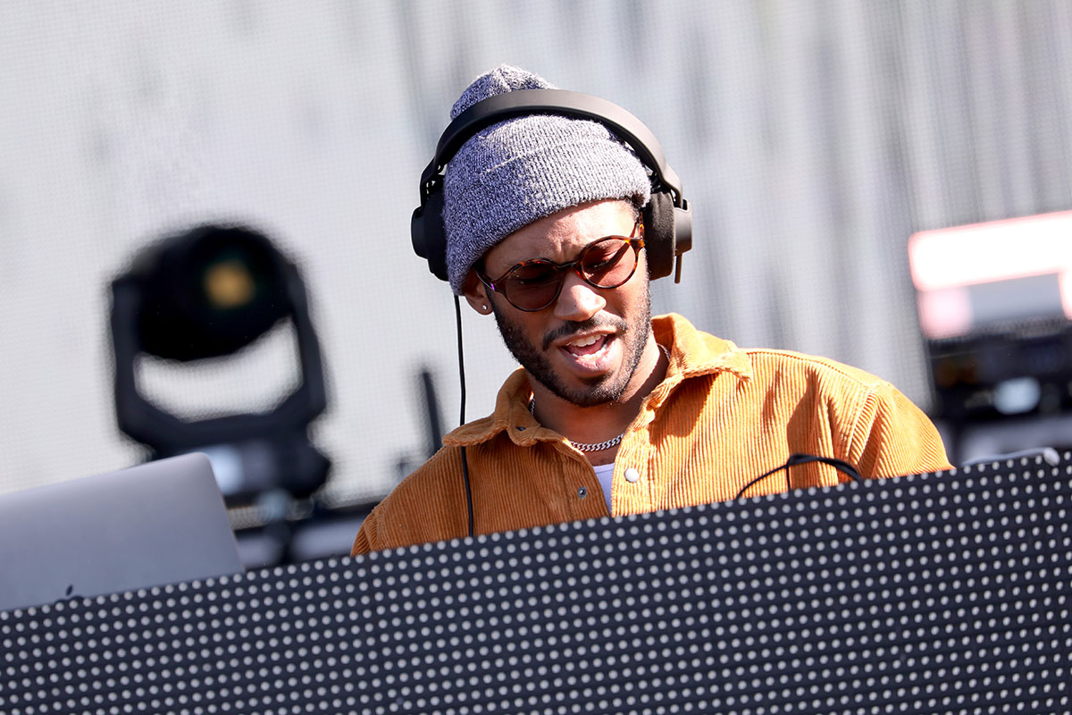 Kaytranada performs at Something in the Water