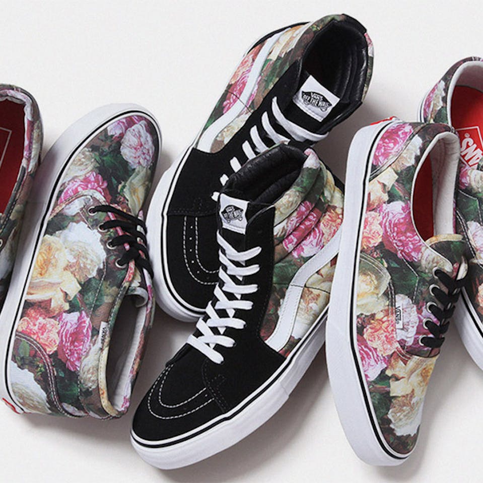 supreme vans collab history main