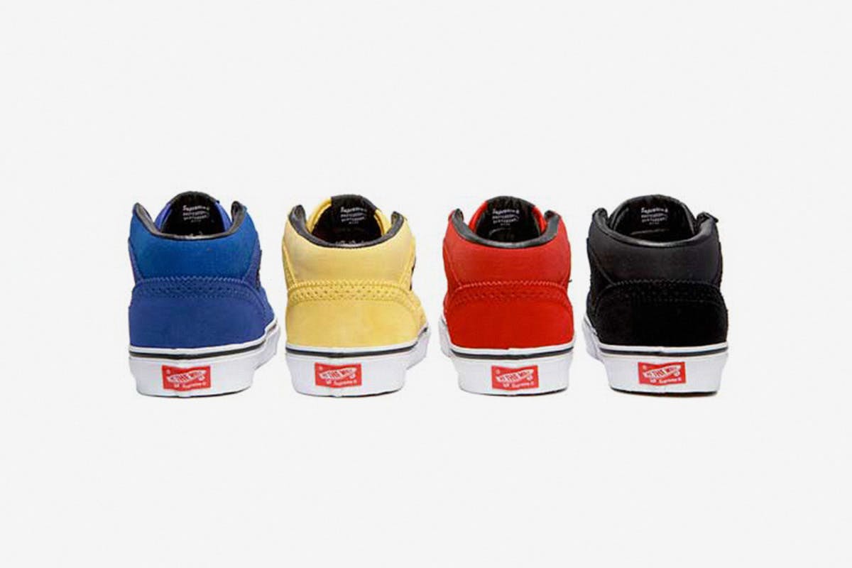 supreme vans history