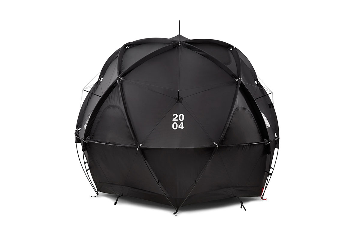 the north face x dover street market geodome tent