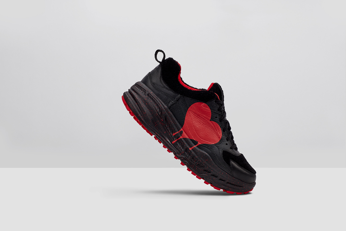 UGG CA805 Valentine’s Day Black Heart Sneaker