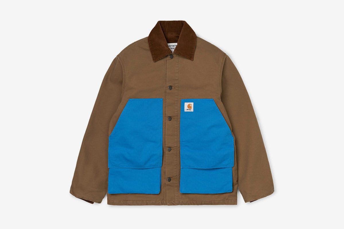 Awake x Carhartt WIP Michigan Chore Coat Brown Men's - FW19 - US