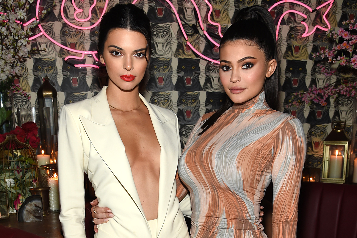 Kendall Jenner and Kylie Jenner attend an intimate dinner hosted by The Business of Fashion