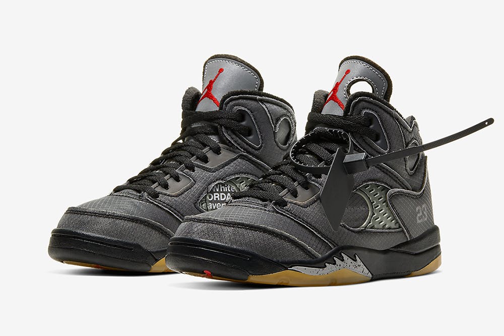 Virgil Abloh's Off-White x Air Jordan 5 “Sail” Drops Today