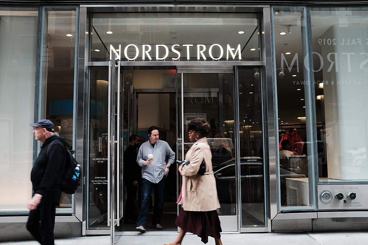 Nordstrom store sign