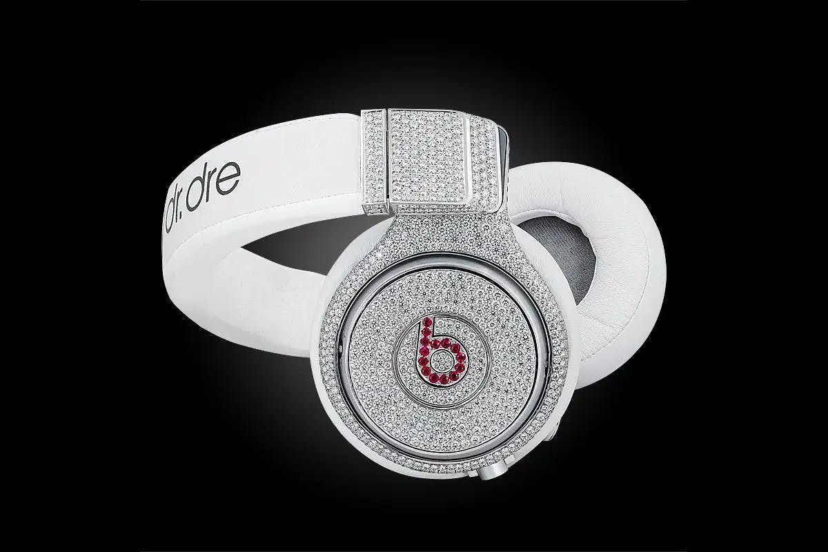 Diamond and Ruby Beats Pro Headphones