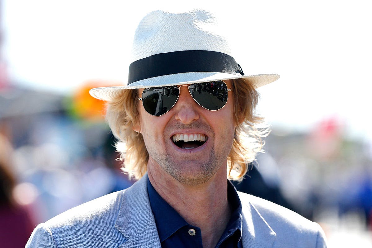 Owen Wilson wears fedora