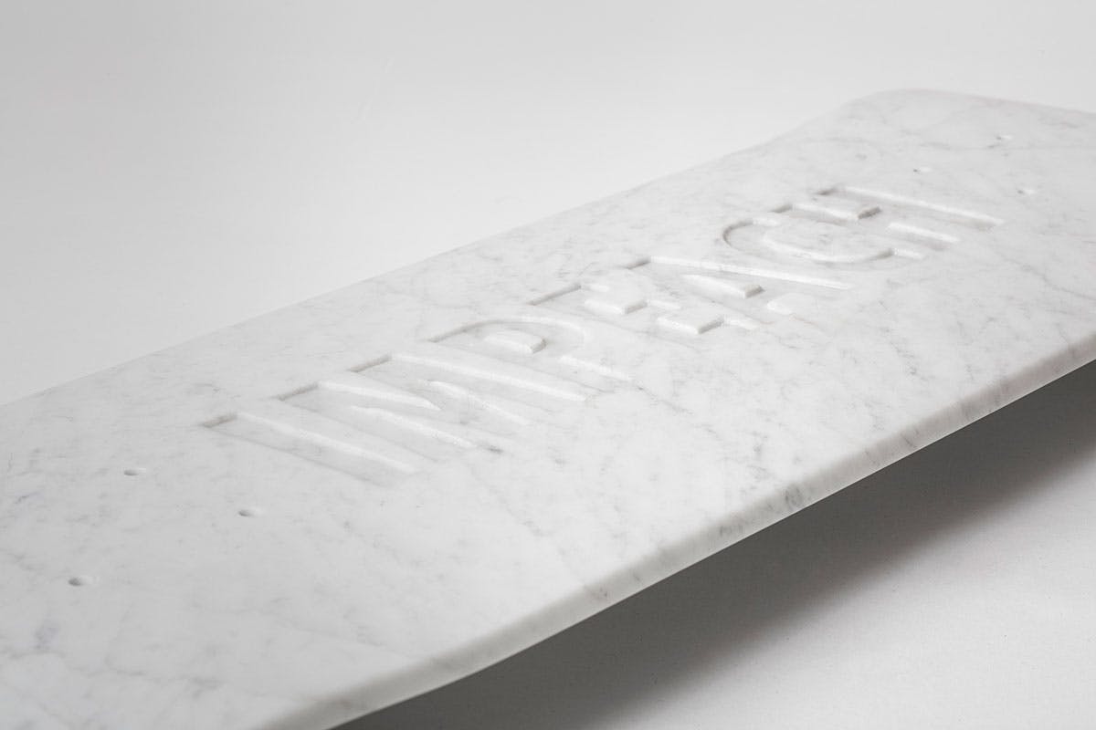 the skateroom x Jenny holzer board