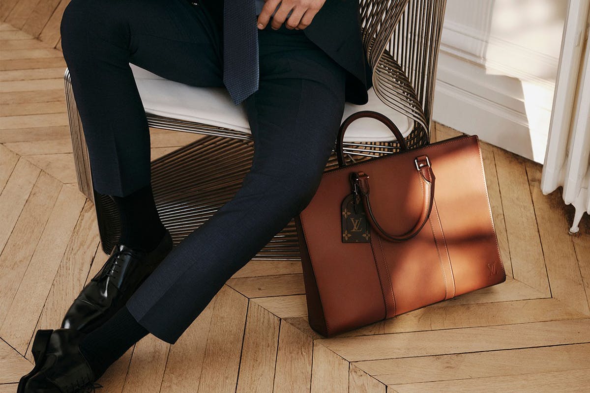 Louis Vuitton unveils new collection of men's leather goods: New