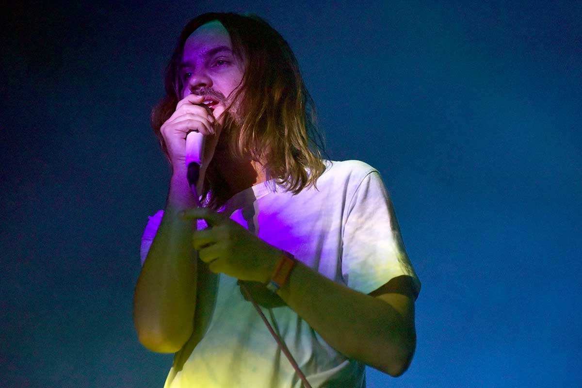 Kevin Parker of Tame Impala performs during the ACL Music Festival 2019