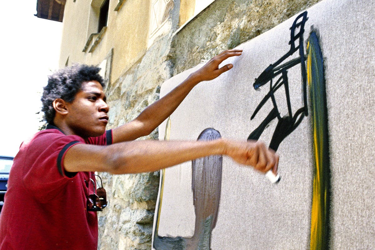 Jean-Michel Basquiat painting