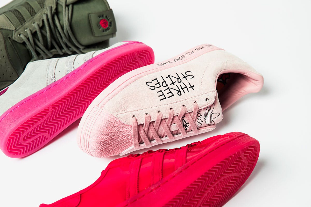 adidas gazelle silver green womens Adidas Pride Superstar – Oneness Boutique main image 1