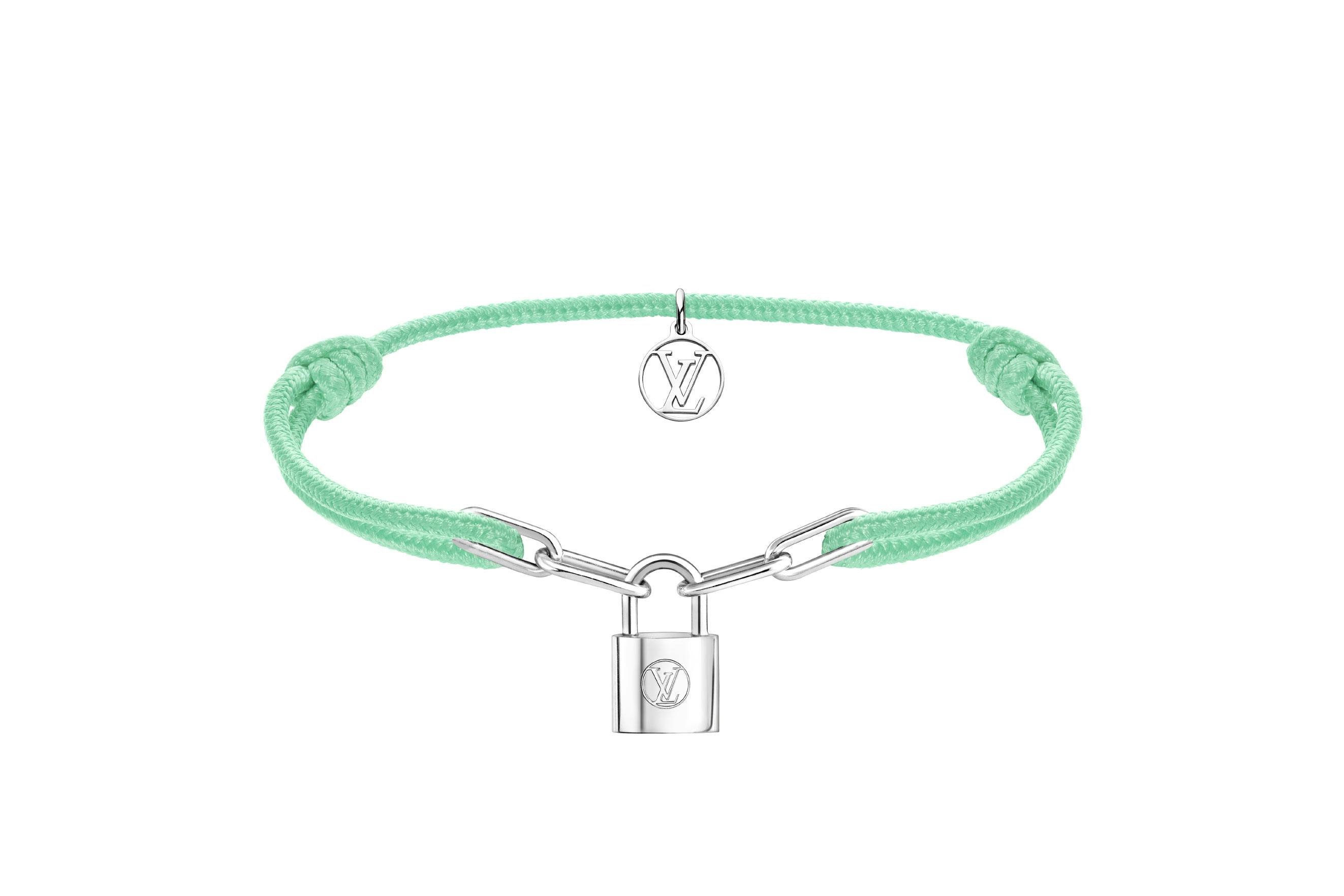 green lv bracelet