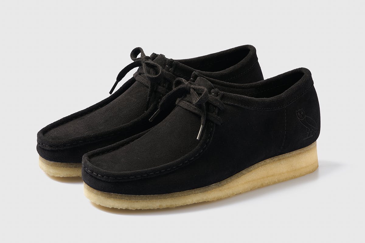 OVO x Clarks Wallabee