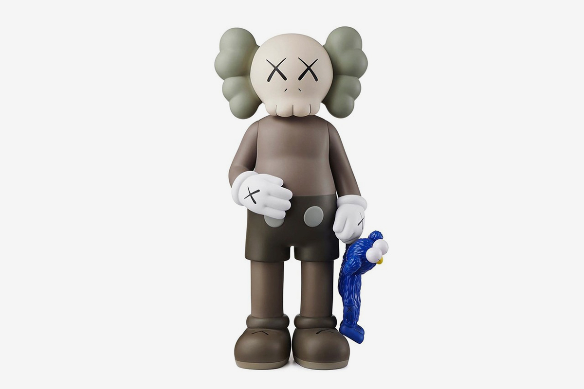 Buy KAWS Figure Art Statue Toys, Action Figure Collectibles (Gray Sitting)  Online at Low Prices in India 