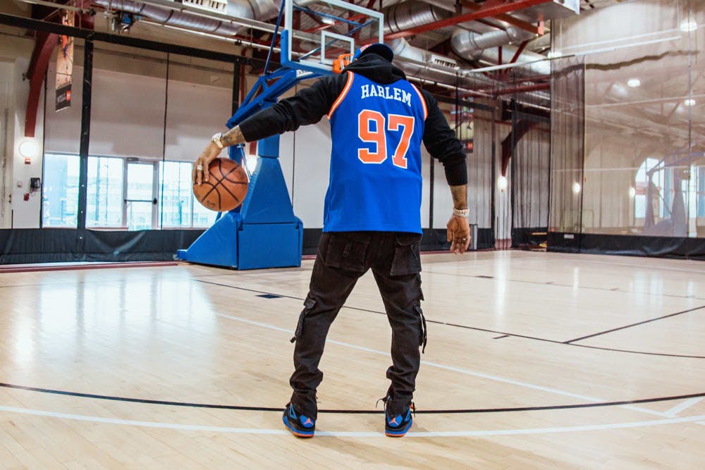 Bape x Mitchell & Ness New York Knicks NBA Jersey