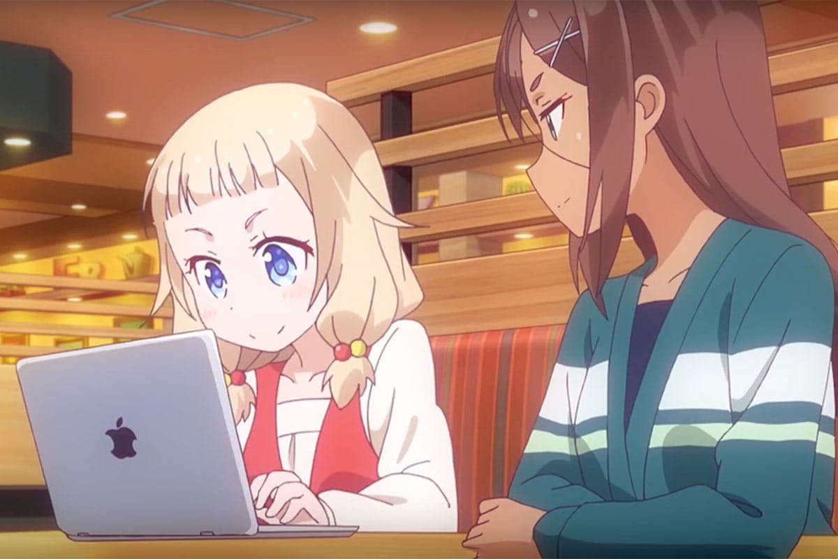 apple Japan anime MacBook ad