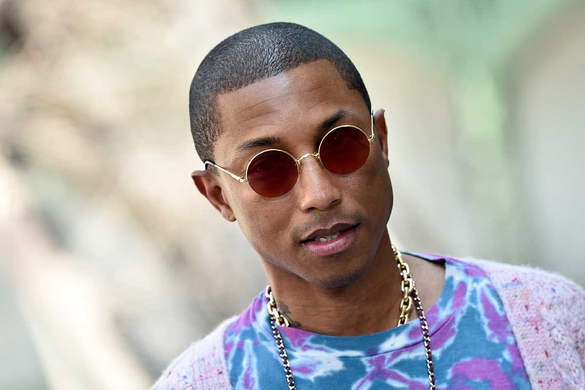 Pharrell Williams at the Chanel Haute Couture FW18 show
