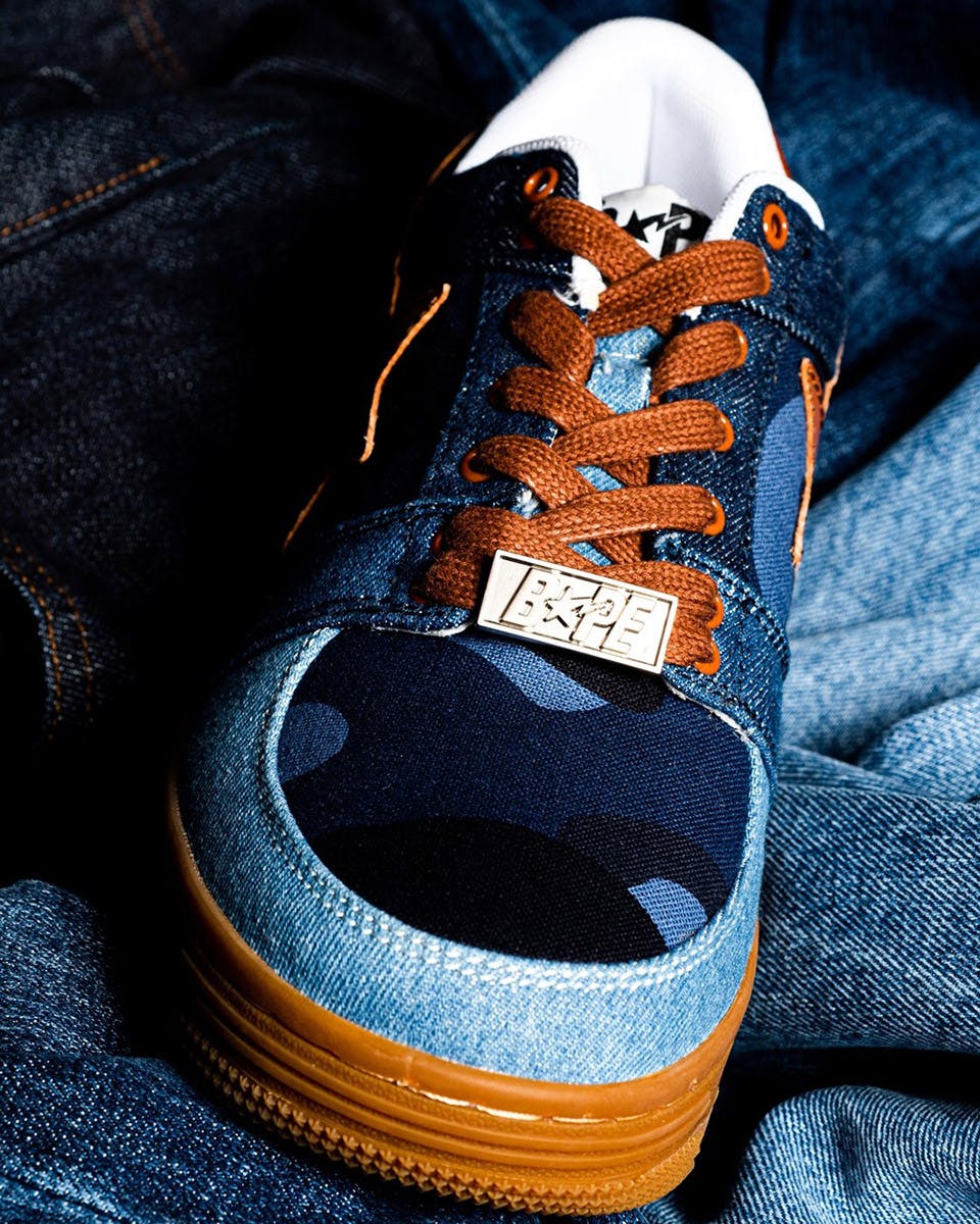 BAPE STA Patchwork Denim
