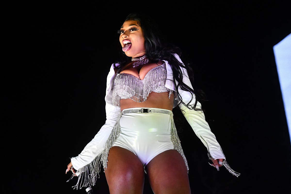 Megan Thee Stallion performing