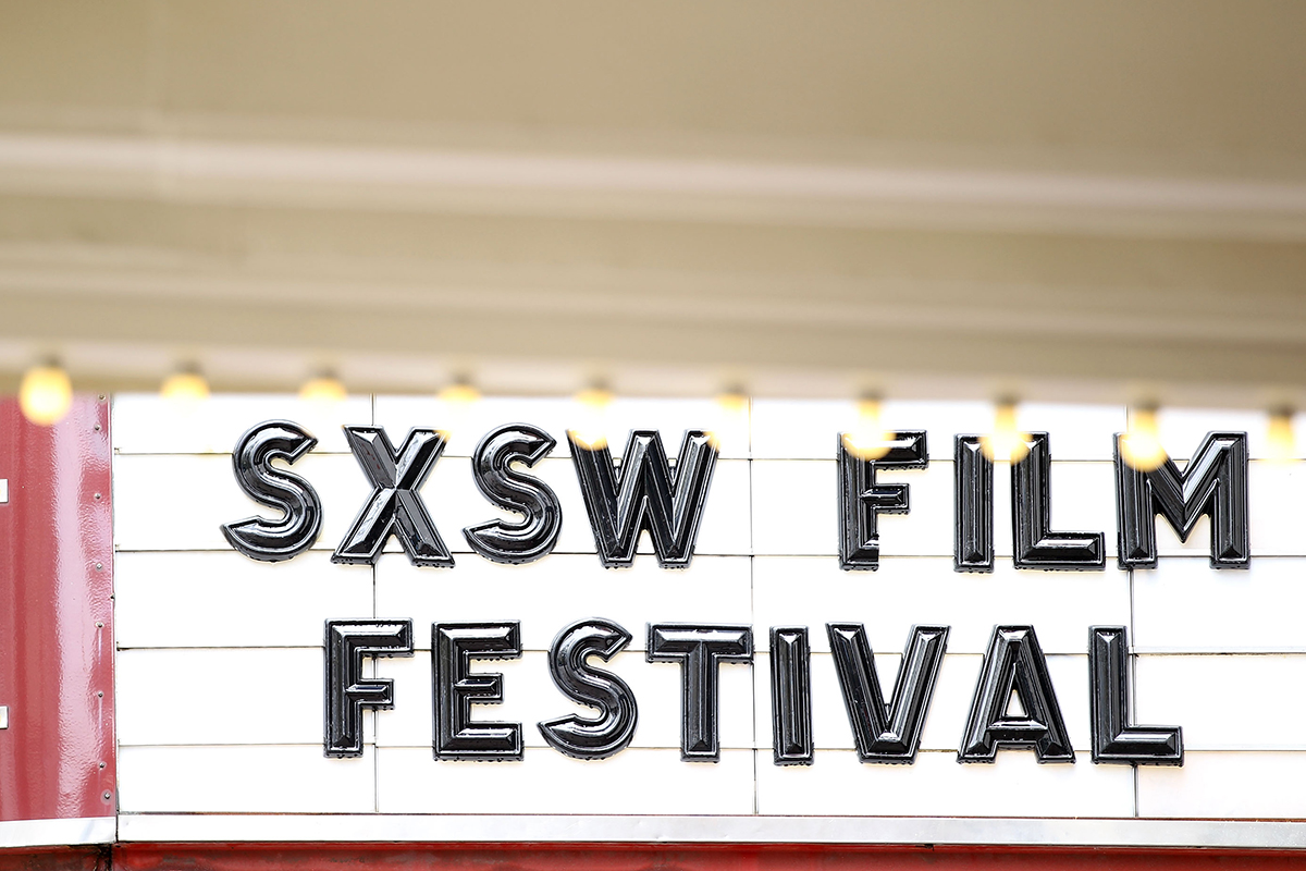 SXSW Film Festival sign